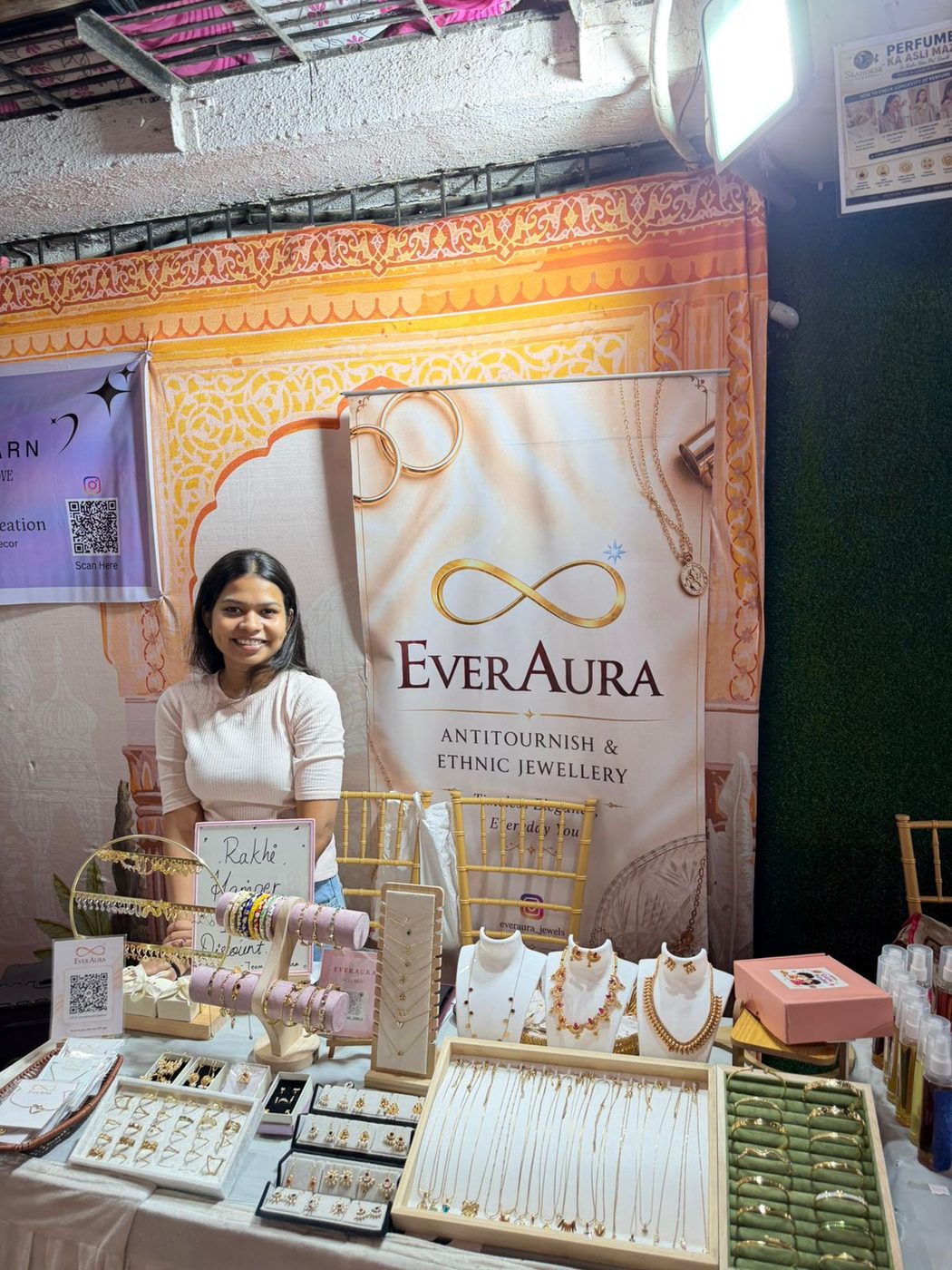Everaura stall at Tulip Banquets Hall, Mira Road
