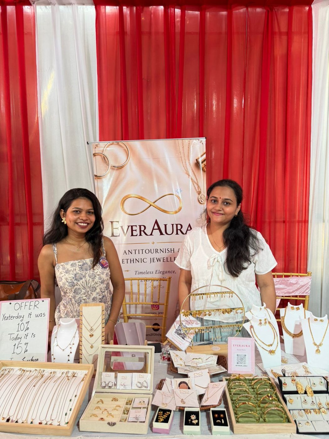 Everaura stall at Tulip Banquets Hall, Mira Road